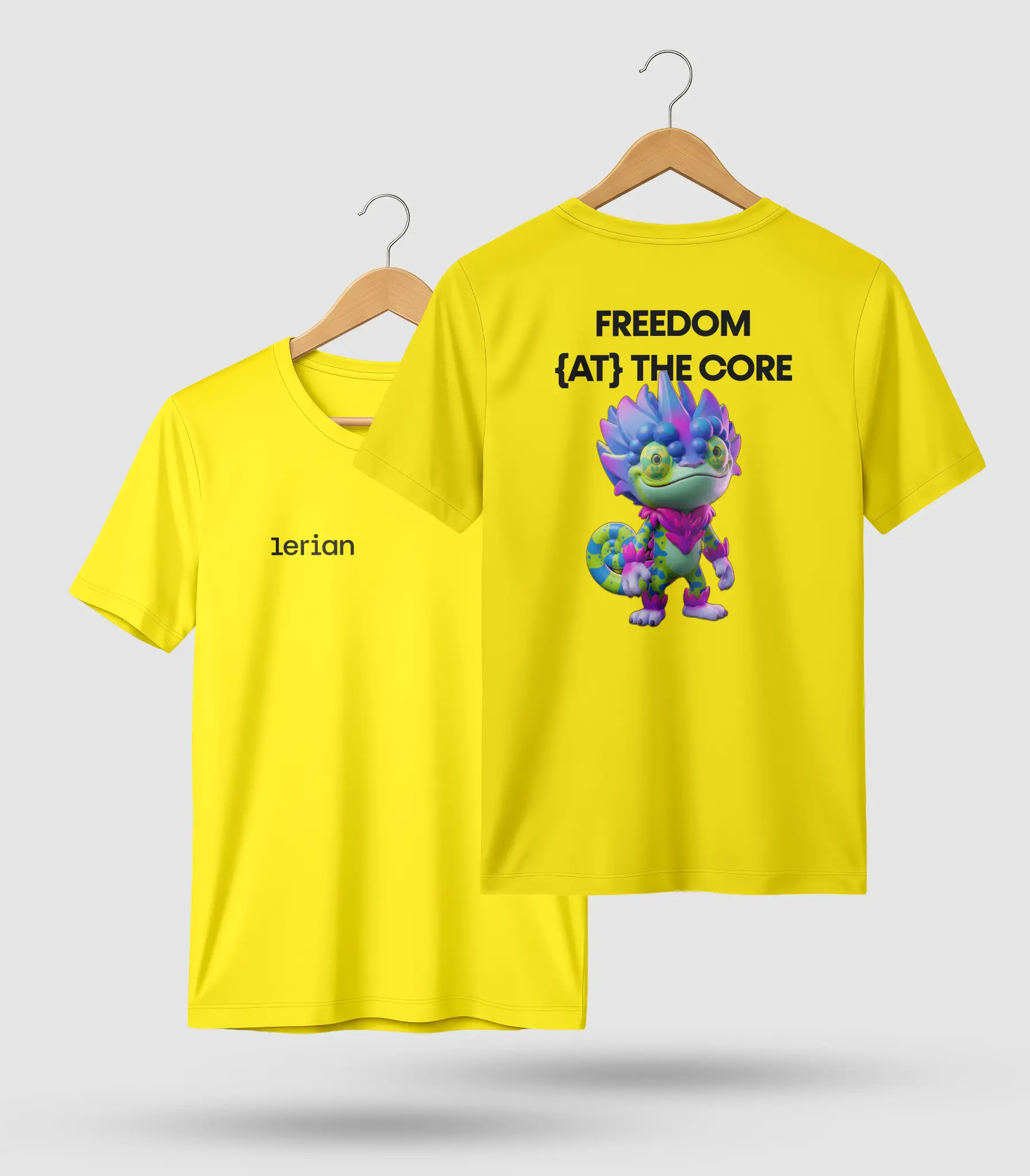 Camiseta Freedom — Amarela